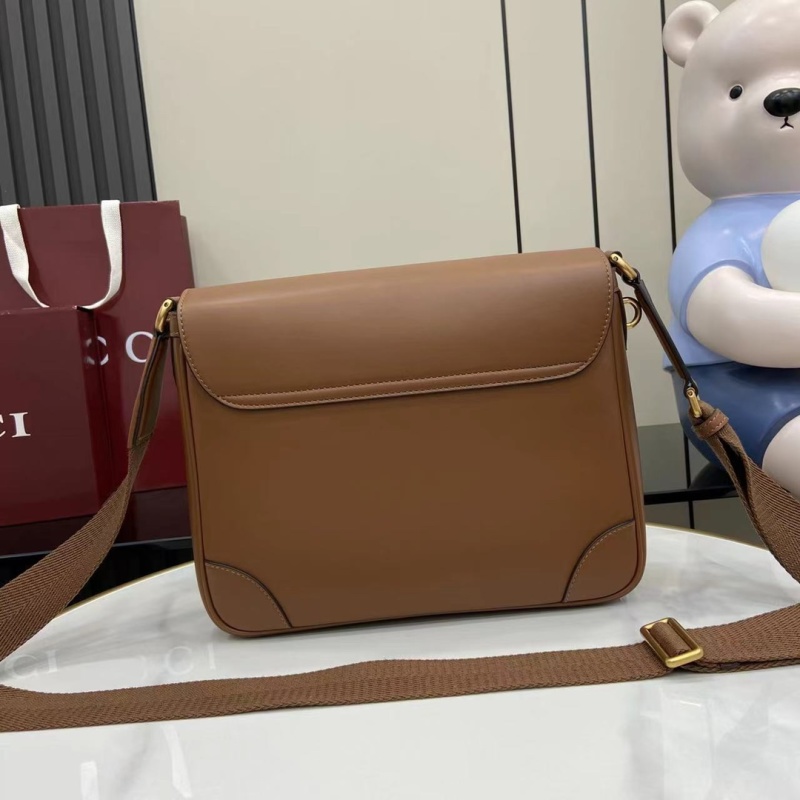 Сумка кросс-боди Gucci коричневая
