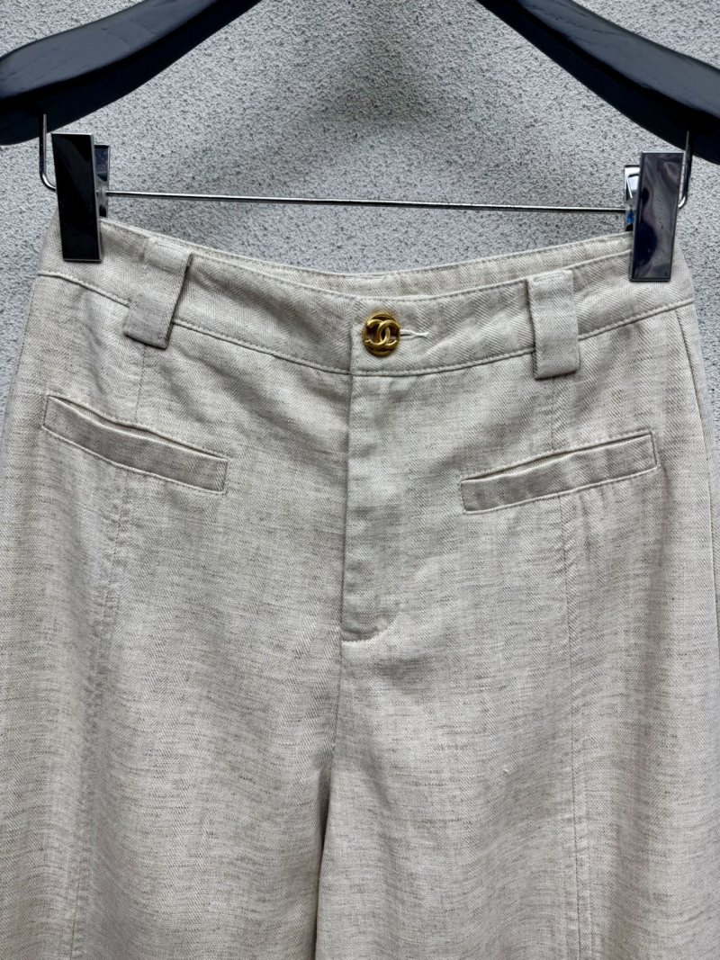Брюки из льна Gucci