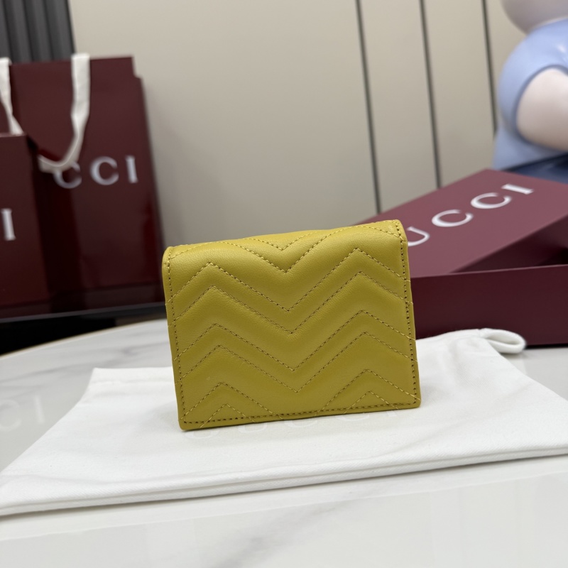 Кожаный кошелёк Gucci с логотипом GG
