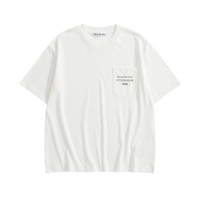 Футболка Acne Studios с карманом