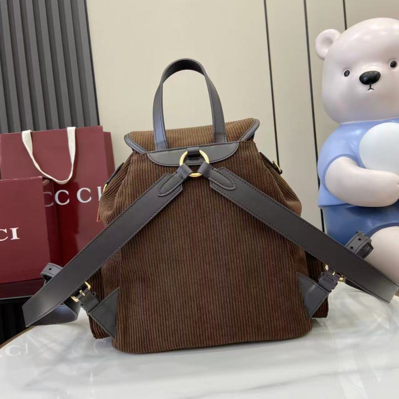 Рюкзак Miu Miu из коричневого кордурана