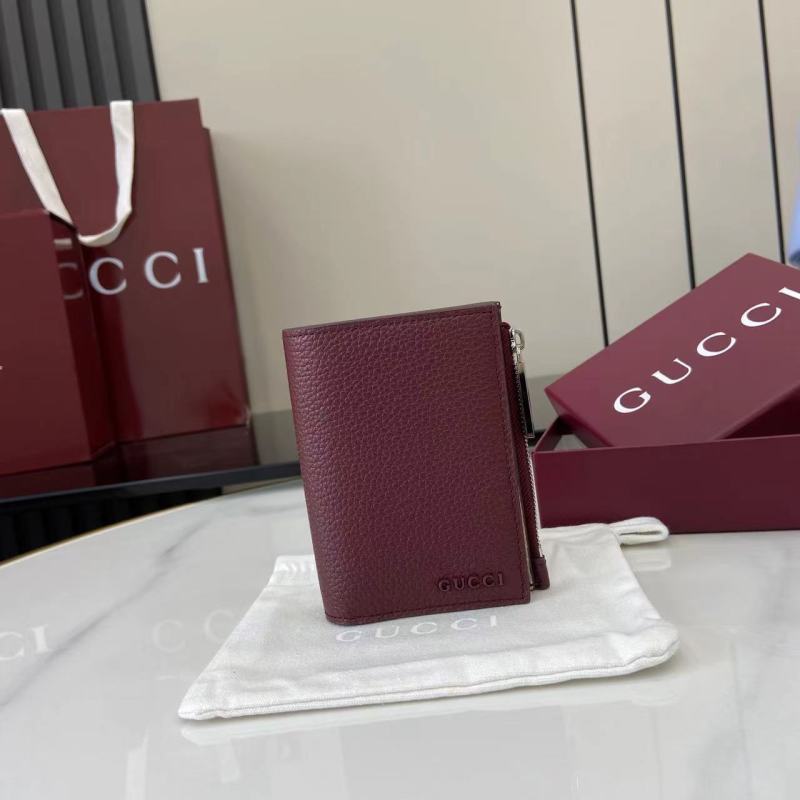 Кошелёк Gucci бордовый