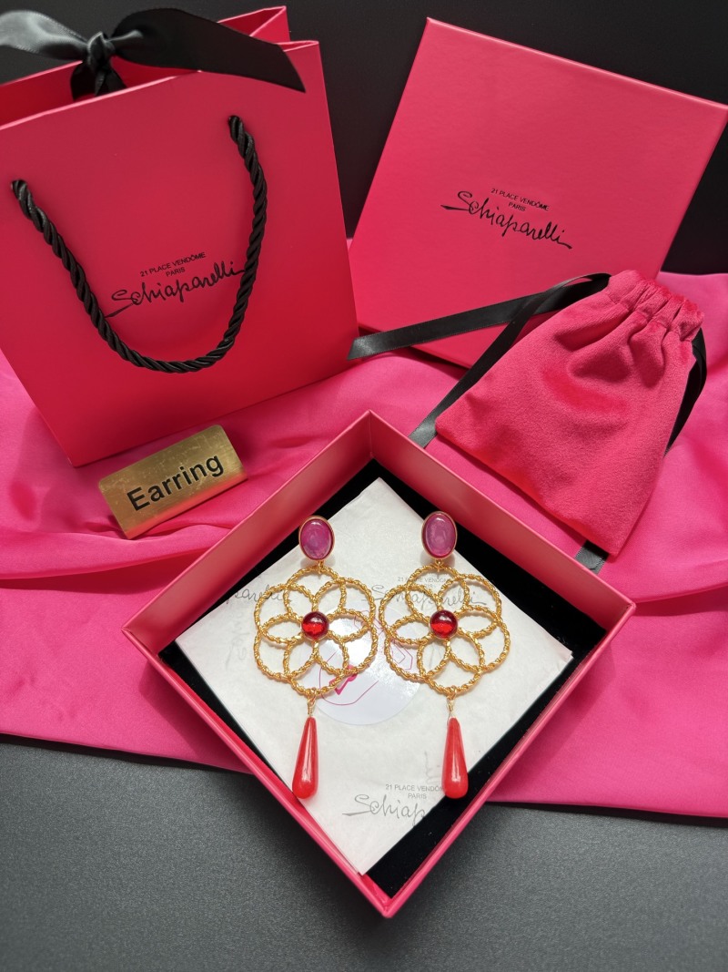 Серьги Schiaparelli