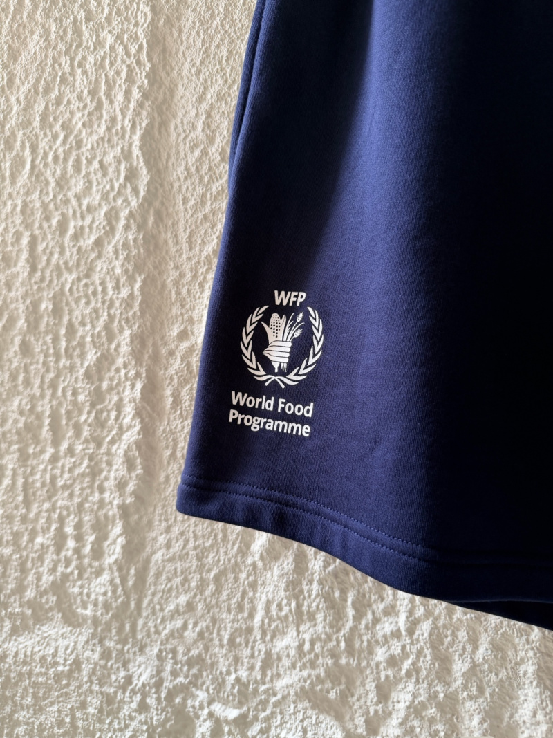 Шорты Balenciaga с принтом WFP