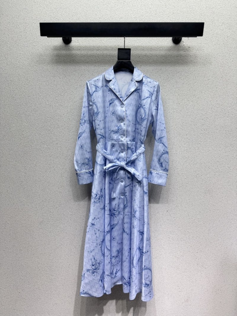 Платье Dior с водяным принтом