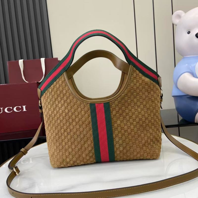 Сумка-тоут Gucci с ремешком и косметичкой