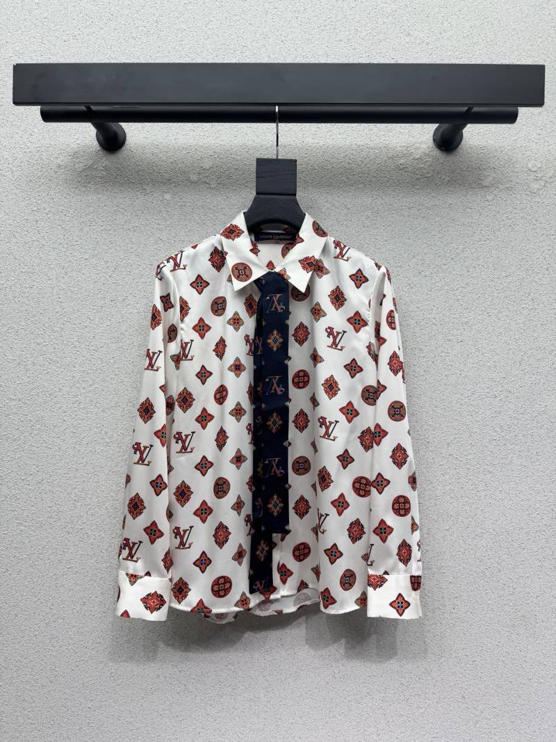 Сет из блузки и юбки с принтом Louis Vuitton