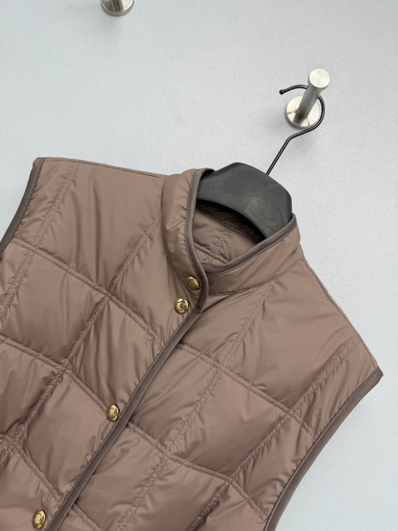 Кашемировый жилет Moncler с поясом