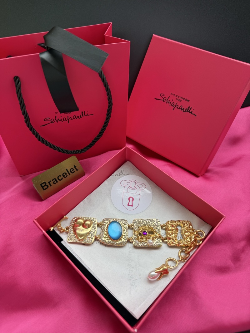 Браслет с разноцветными элементами Schiaparelli