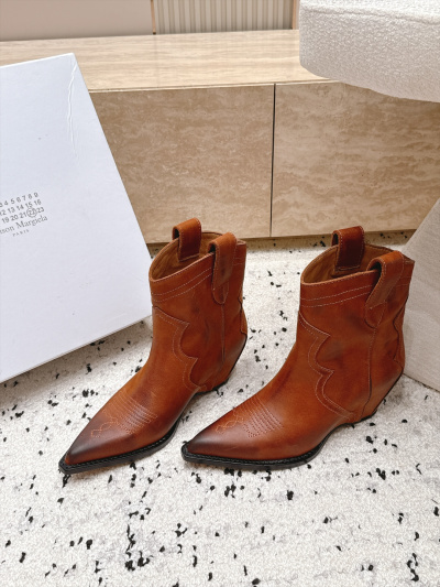 Женские ботильоны Maison Margiela коричневые