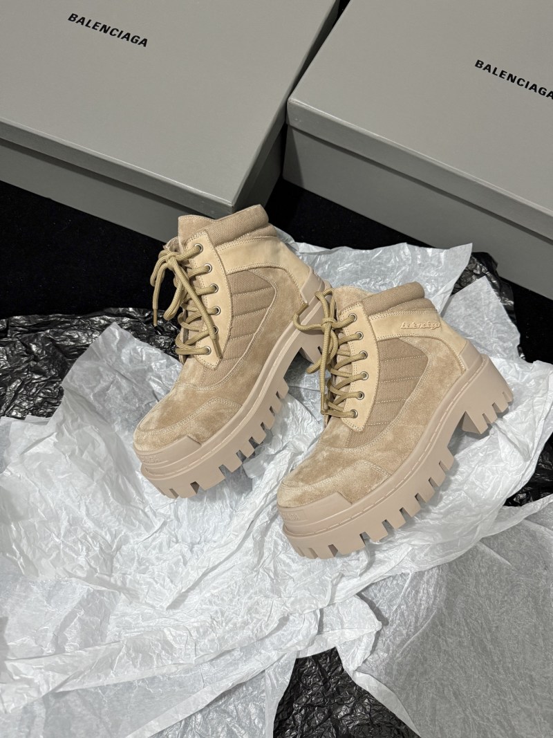 Ботинки Balenciaga высокие с платформой