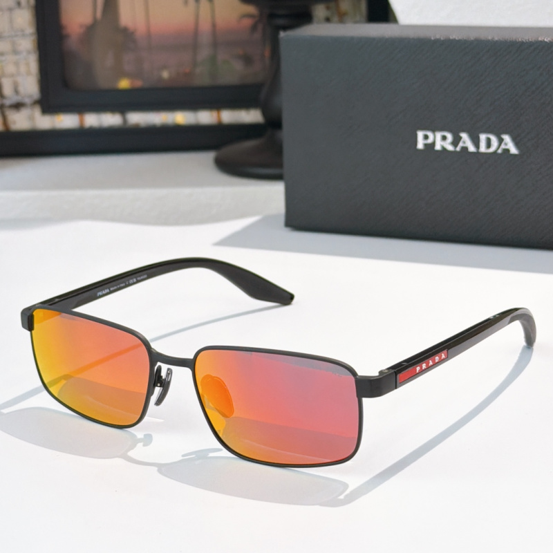 Солнцезащитные очки Prada прямоугольные