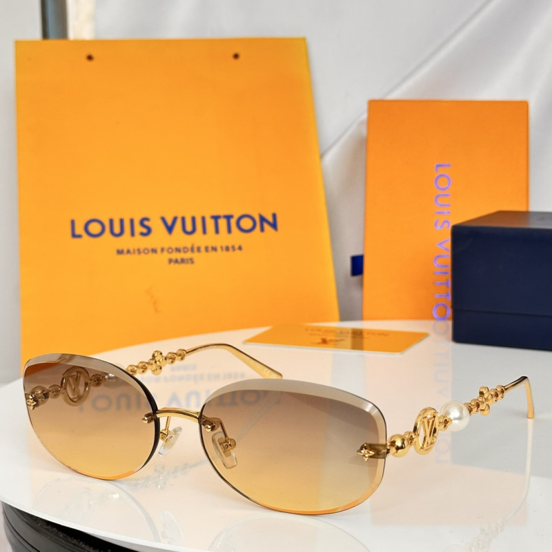 Очки Louis Vuitton модель Z3166U золотистые