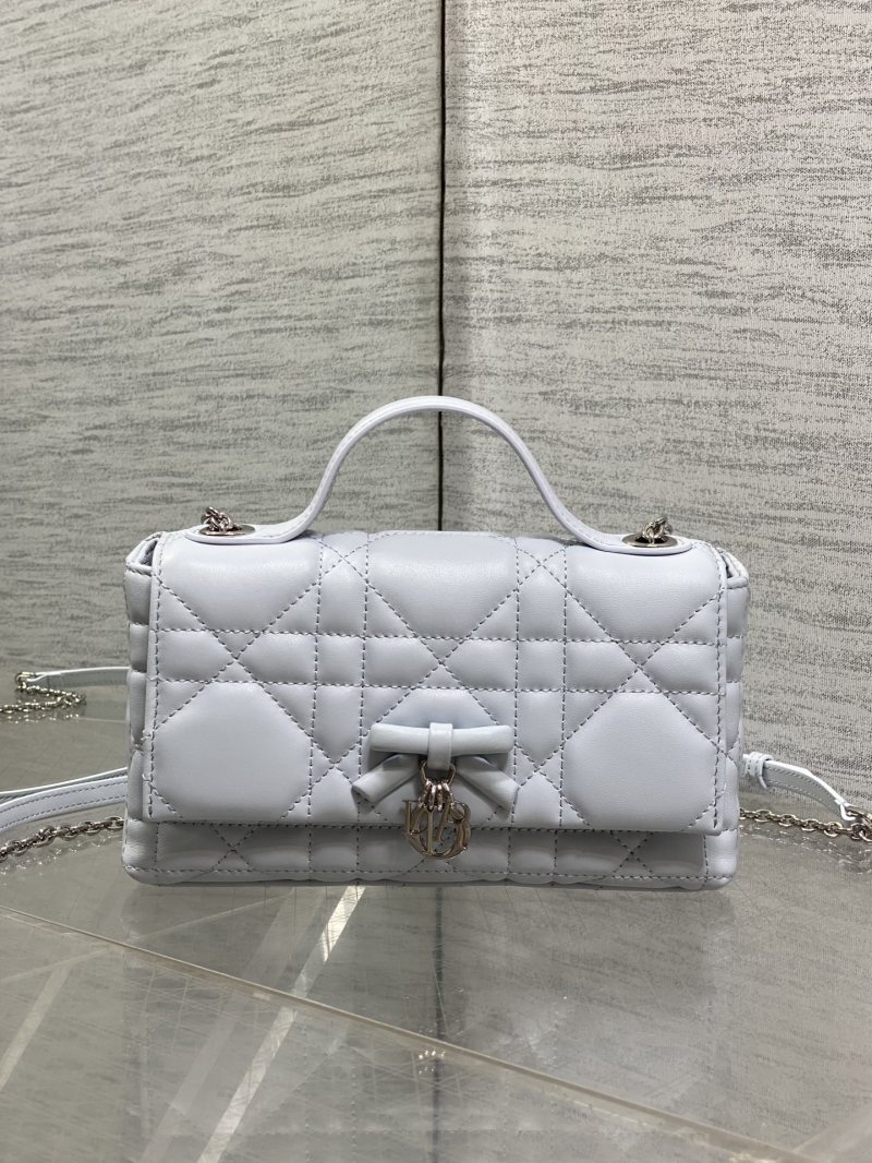 Сумка Dior светло-голубая
