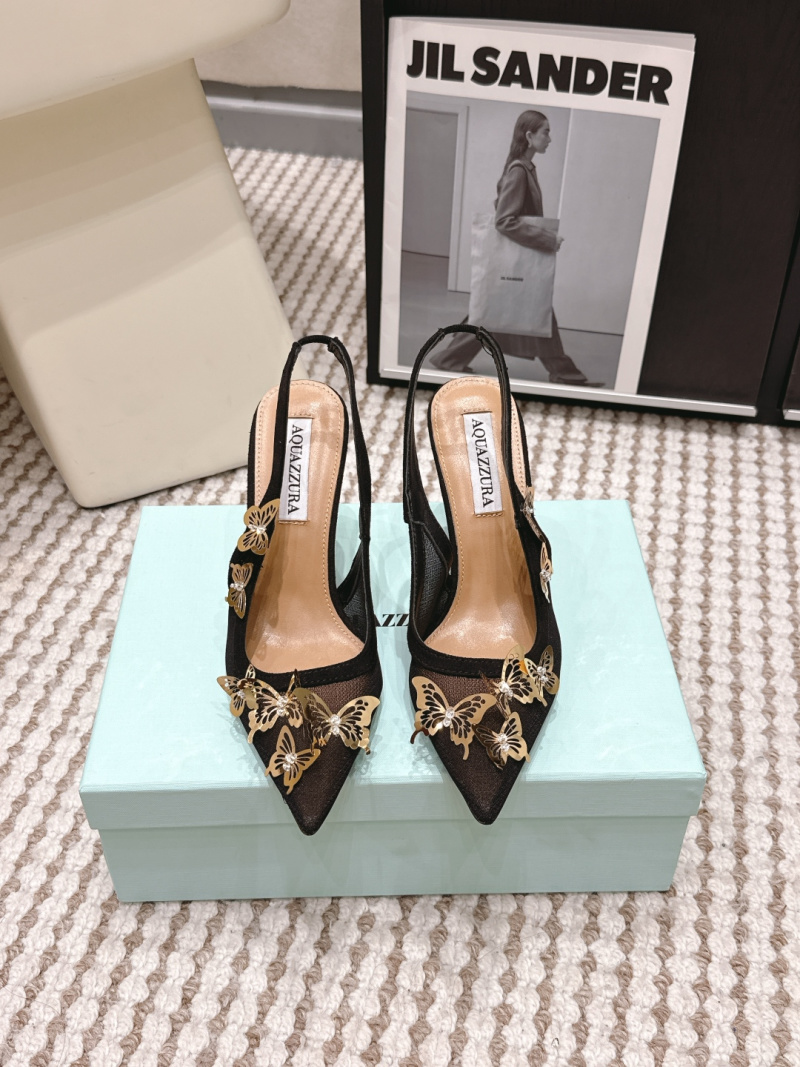 Туфли Aquazzura с декором в виде бабочек