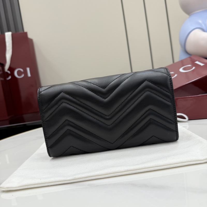 Портмоне Gucci Black GG Marmont