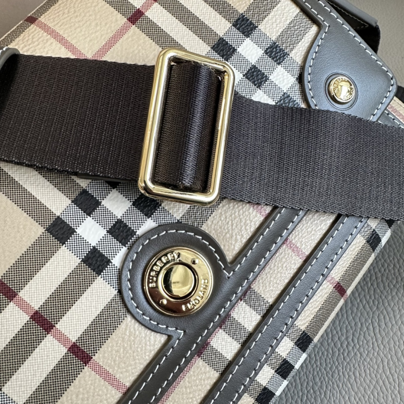 Сумка через плечо клетчатый принт Burberry