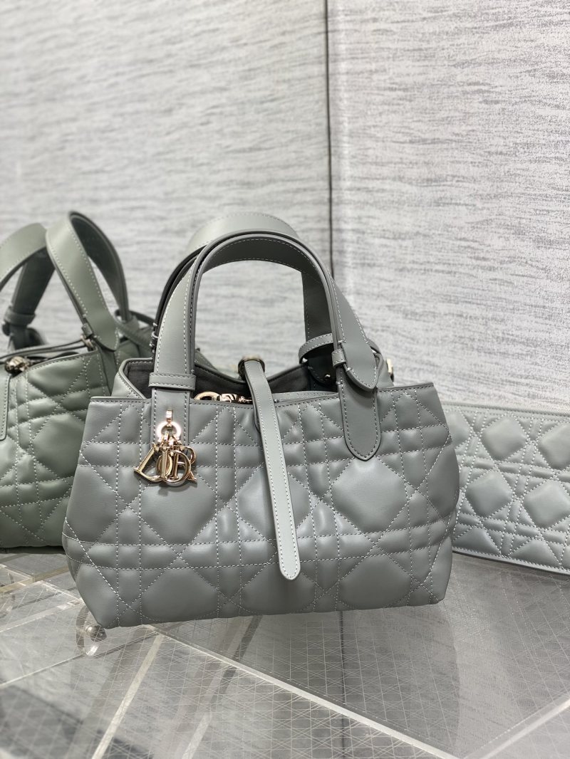 Сумка Dior Lady Dior серая