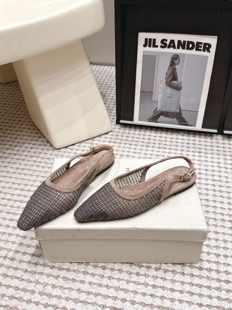 Женские туфли с декором Brunello Cucinelli