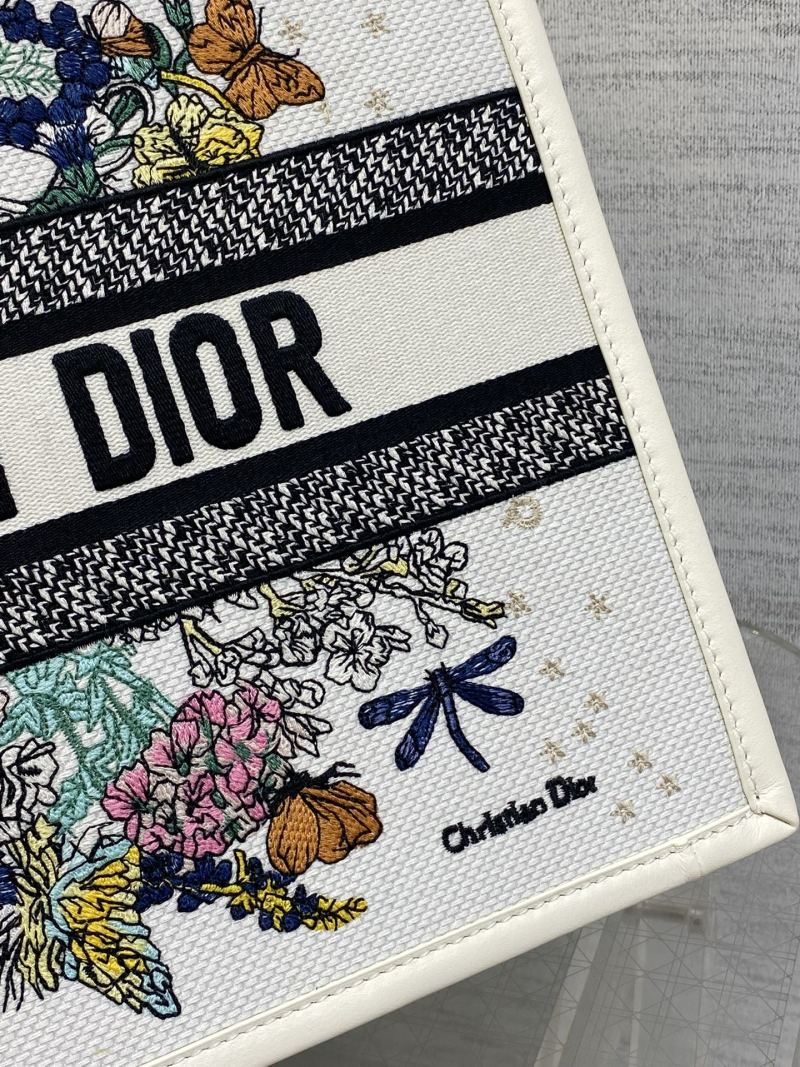 Сумка-тоут Christian Dior с цветочным принтом