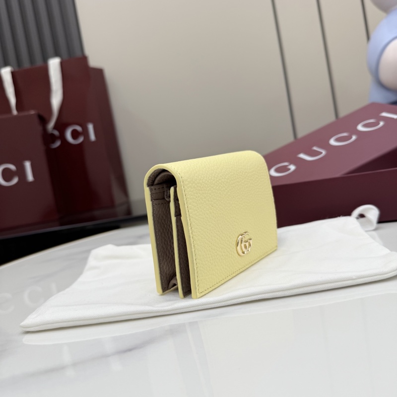 Портмоне Gucci желтое
