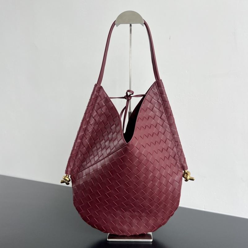 Женская сумка шоппер с плетеным узором Bottega Veneta
