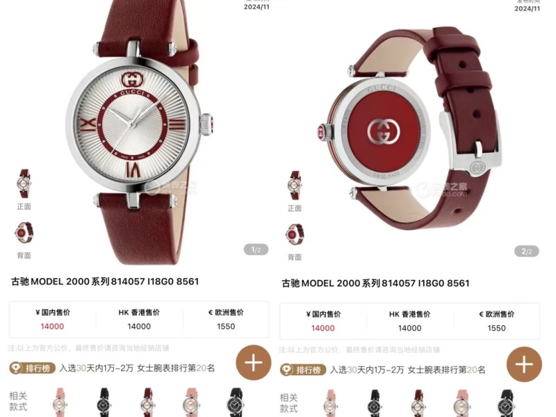 Часы Gucci