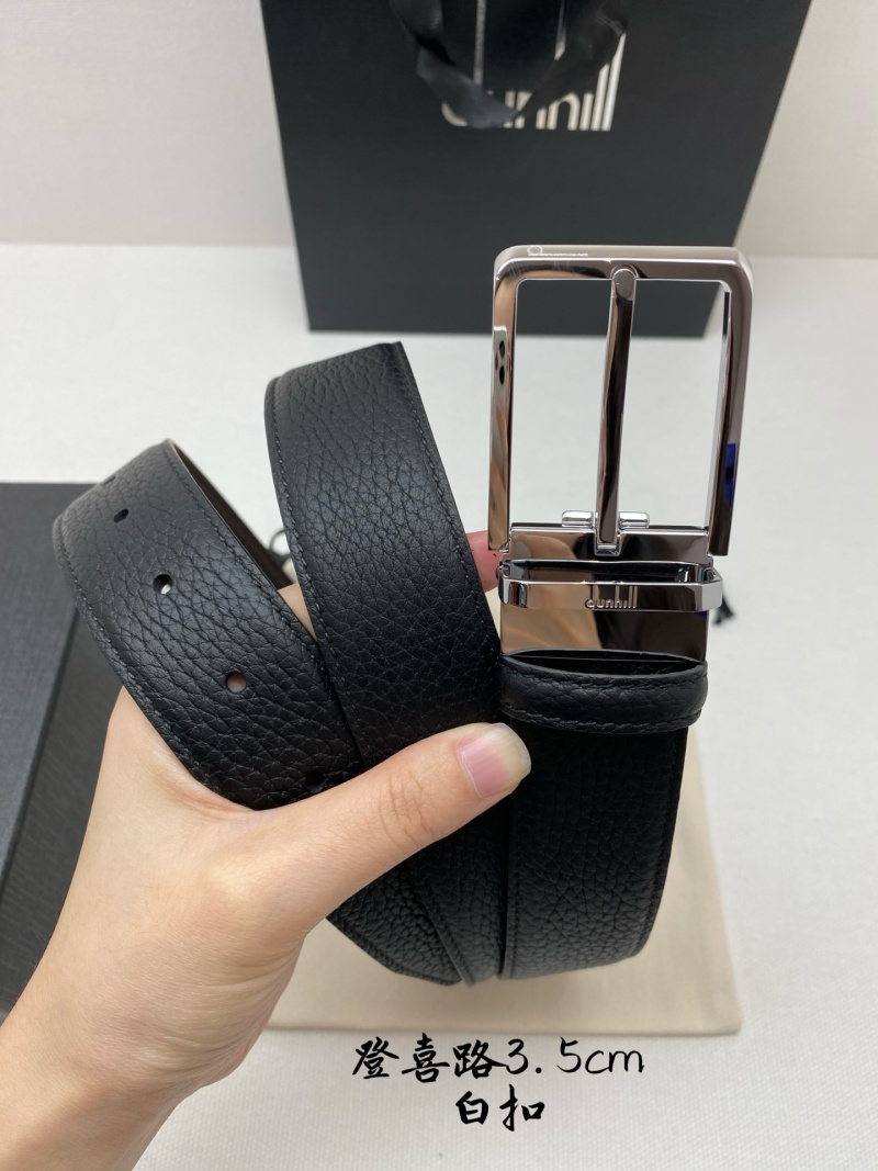 Ремень кожаный двухсторонний Dunhill