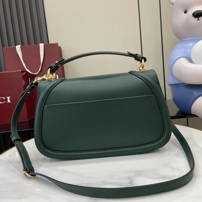 Сумка Gucci зеленая с логотипом