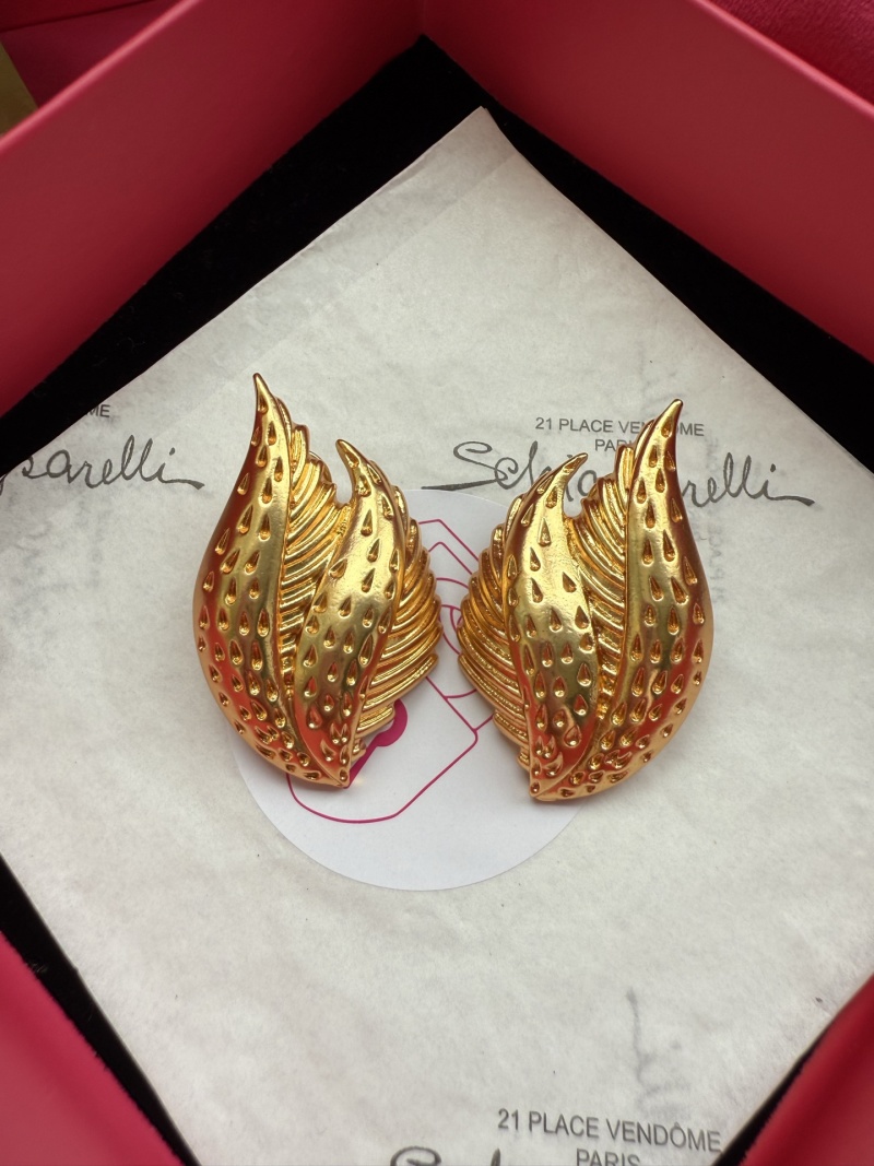 Серьги в форме пламени Schiaparelli