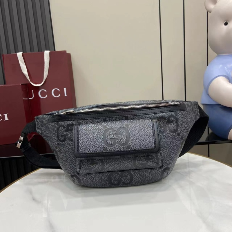 Поясная сумка Gucci с монограммой
