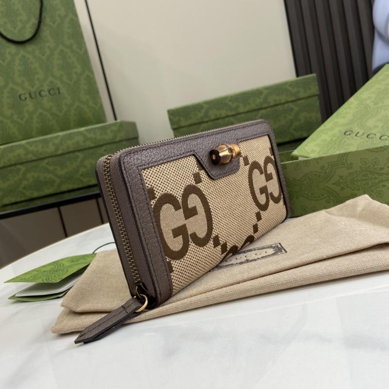Кошелёк Gucci с бамбуковой застёжкой