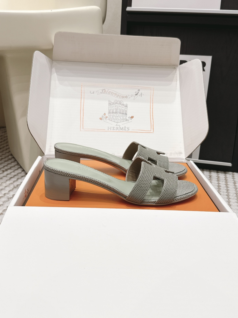 Сандали женские с принтом H Hermès