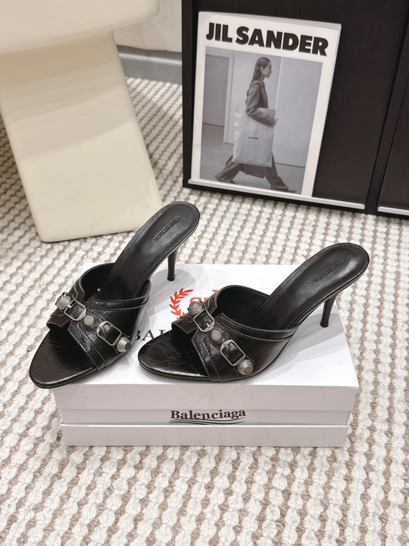 Женские сандалии Balenciaga с ремешком и фурнитурой