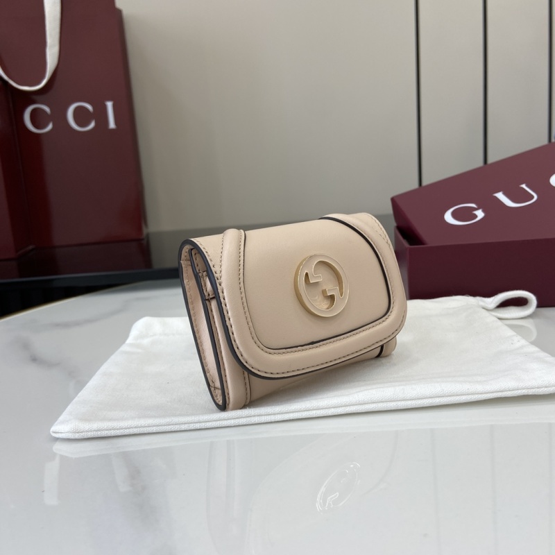 Кожаный кошелек Gucci с логотипом