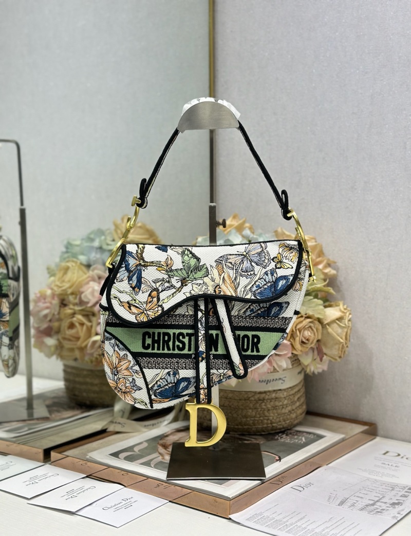 Сумка Dior с принтом бабочек