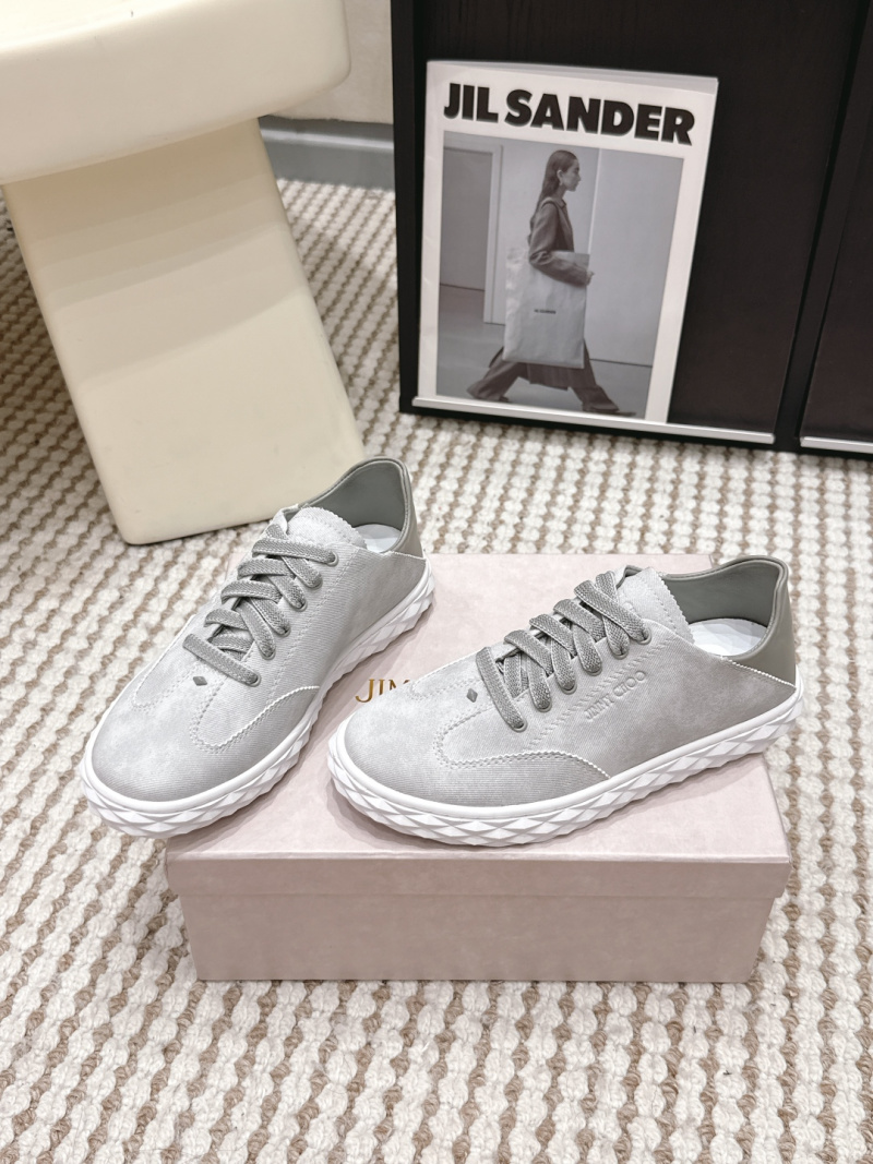 Женские серые кроссовки Jimmy Choo Diamond Light Flex
