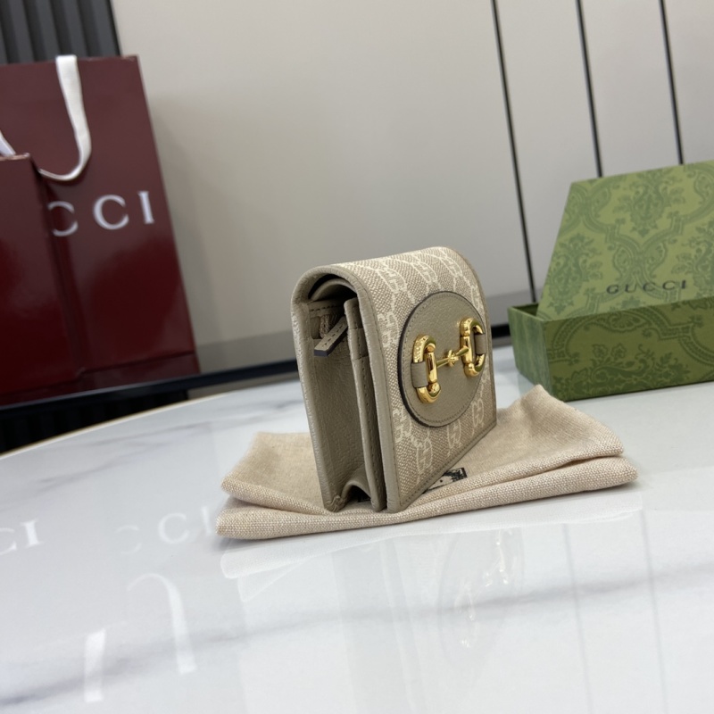 Портмоне Gucci с принтом GG и фурнитурой
