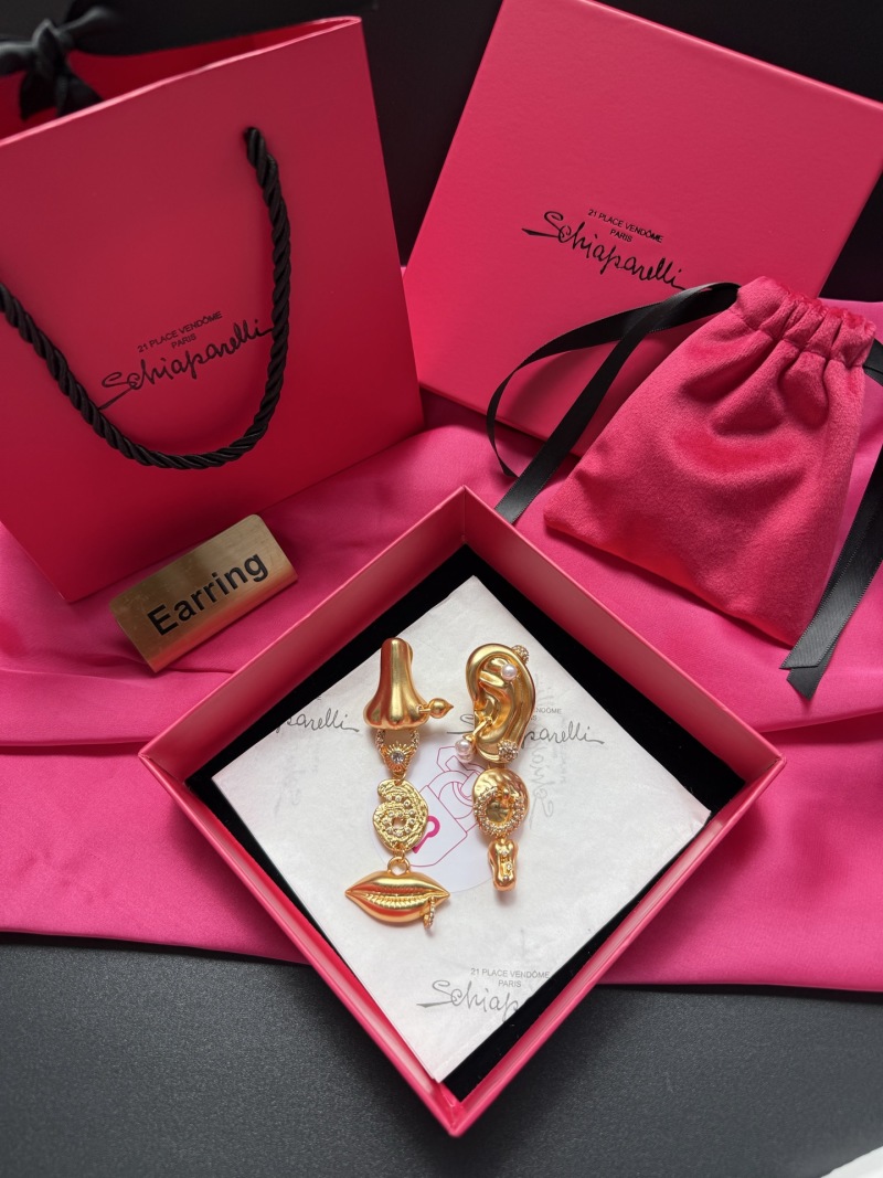 Серьги Schiaparelli