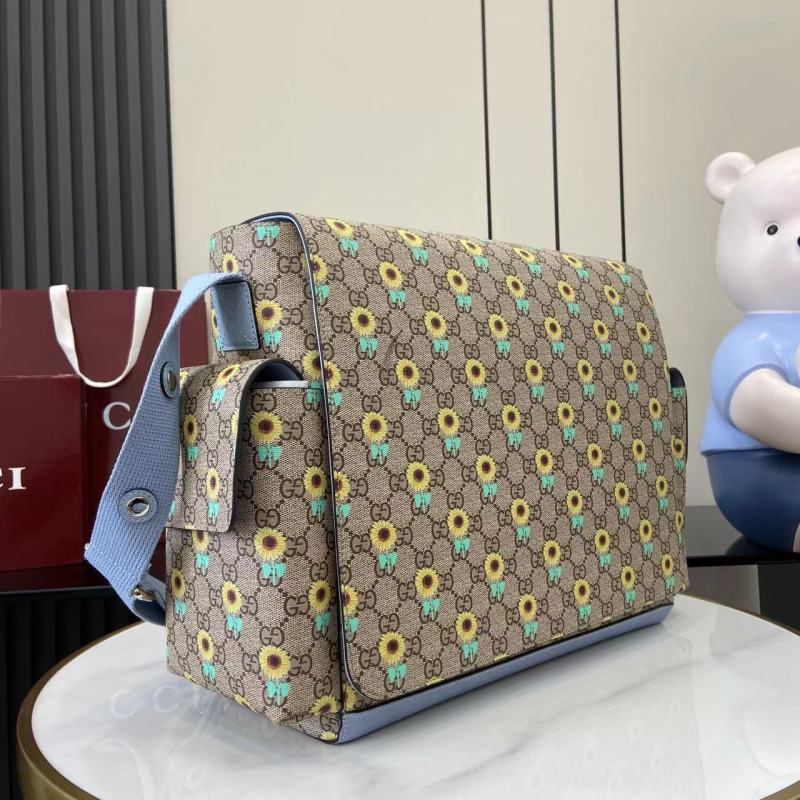 Сумка Gucci с принтом подсолнухов