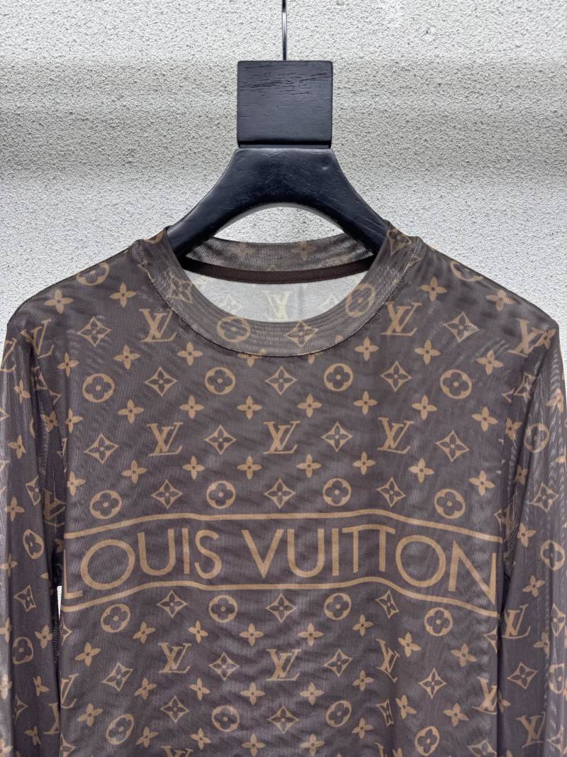 Лонгслив с принтом Louis Vuitton