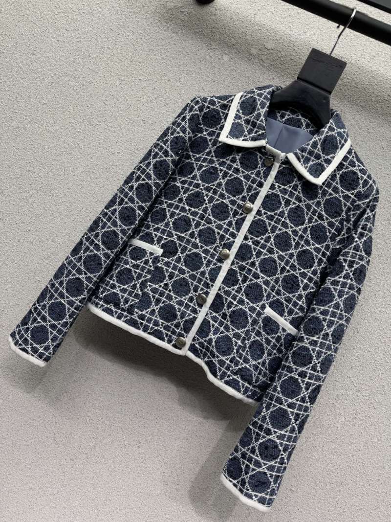 Короткий пиджак с принтом Dior