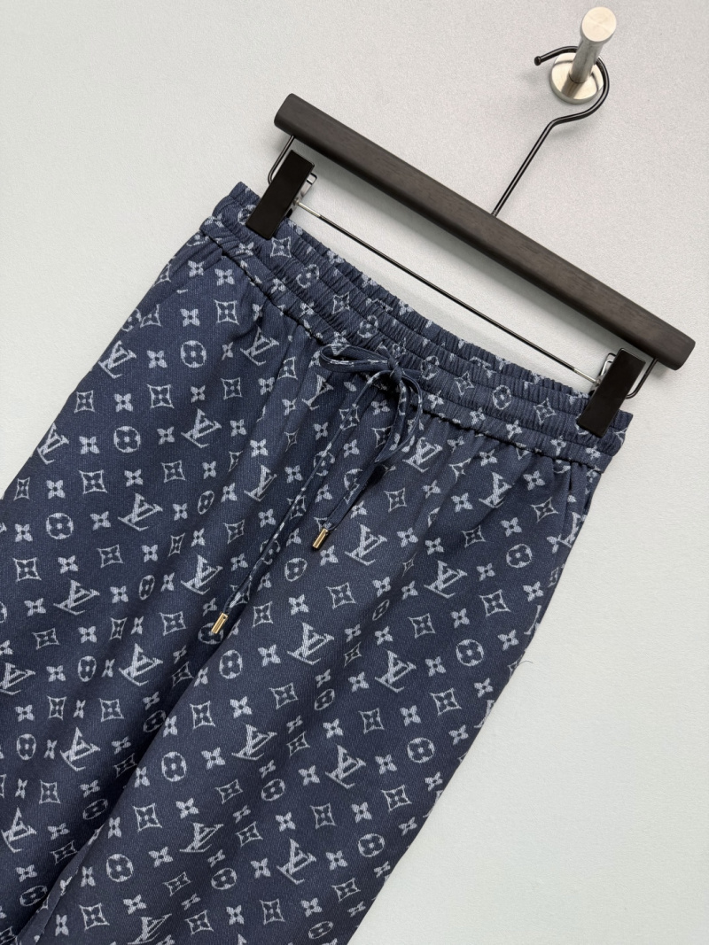 Брюки с принтом Monogram Louis Vuitton