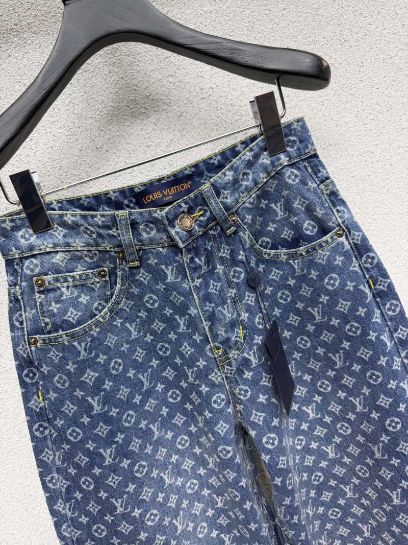 Джинсы с принтом Gucci