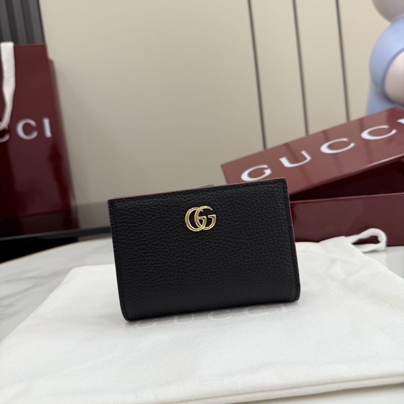 Портмоне Gucci черный с логотипом GG
