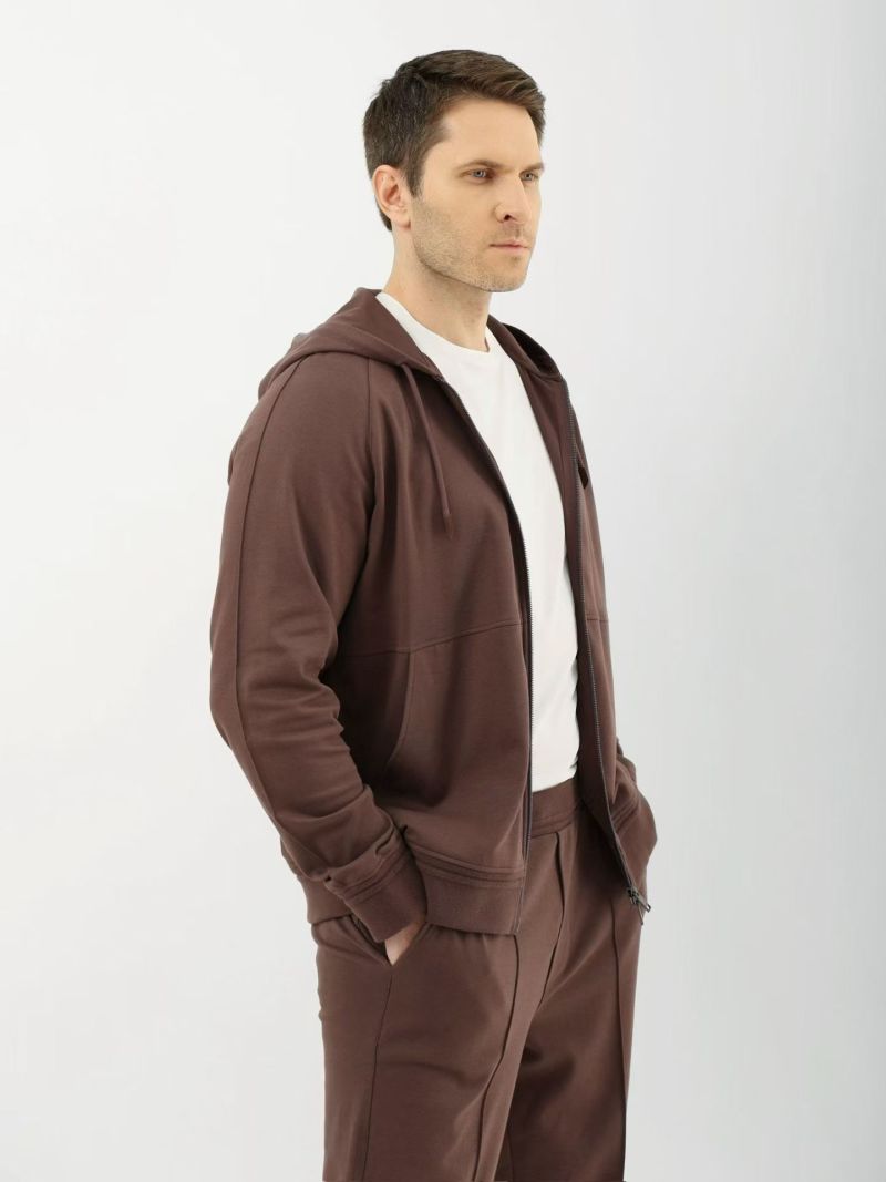 Мужской спортивный костюм с капюшоном Zegna
