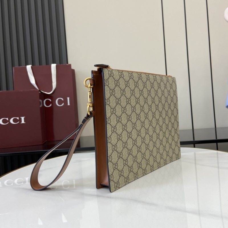 Портмоне Gucci с принтом и ремешком