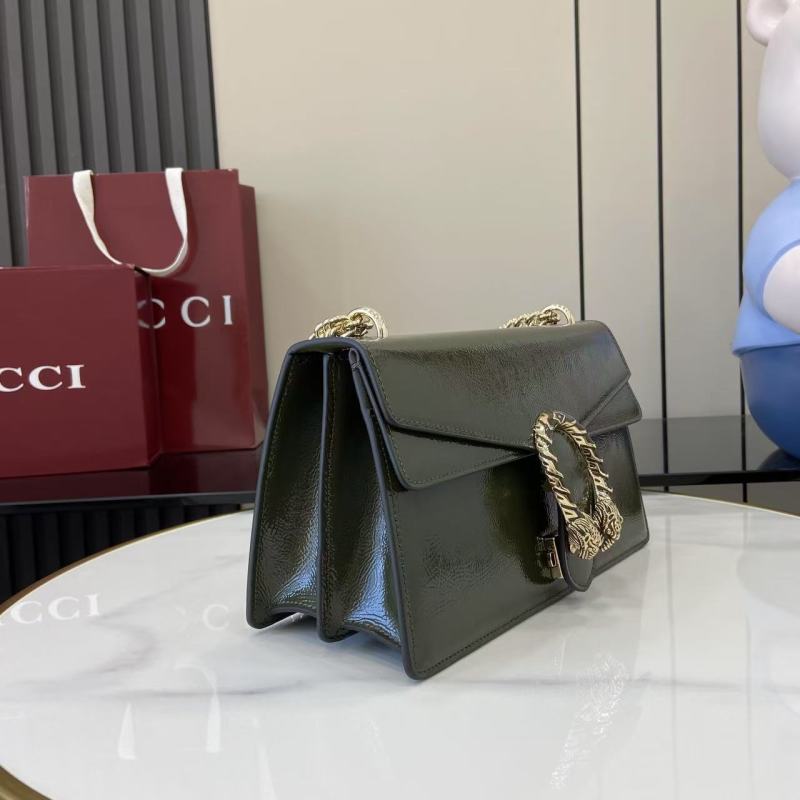 Сумка-кроссбоди Gucci Dionysus зеленая