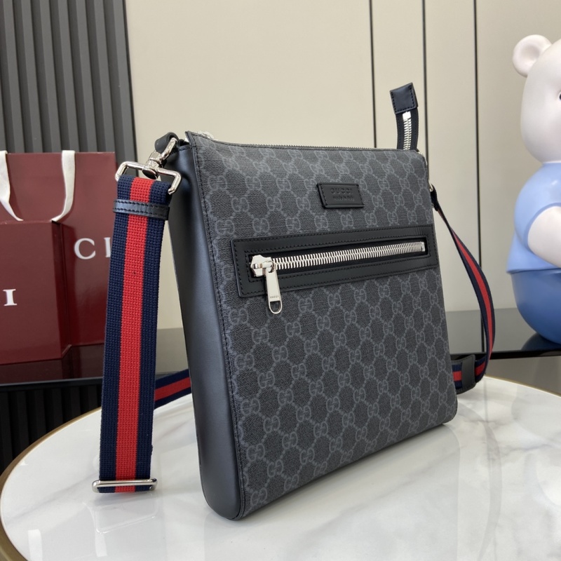 Сумка Gucci с монограммой и ремнем