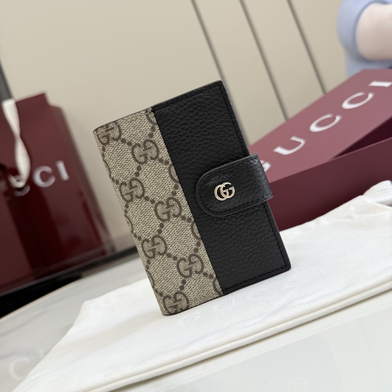 Портмоне Gucci с монограммой и замком